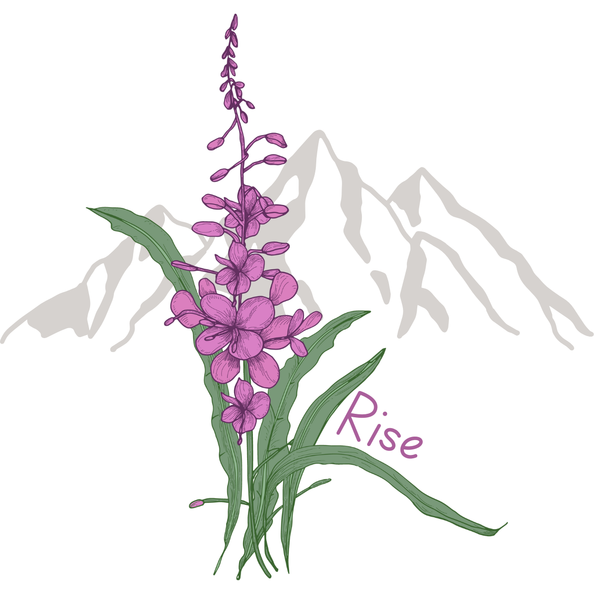 Fireweed Sticker